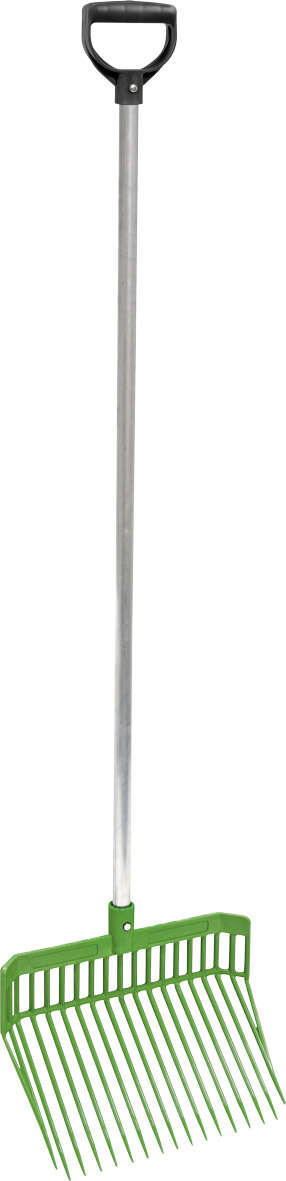 KERBL Premium-Dunggabel mit Aluminiumstiel